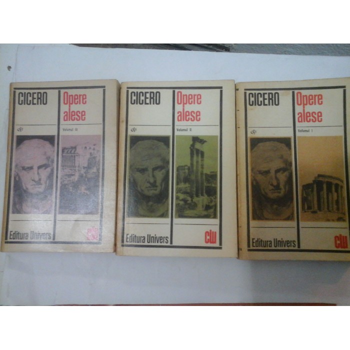 CICERO -OPERE ALESE- 3 volume CICERO -OPERE ALESE- 3 volume